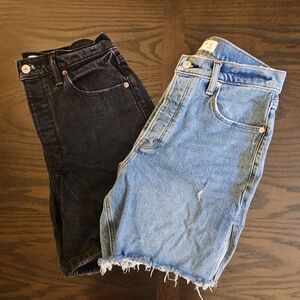 Abercrombie & Fitch Dad Short size 27, 2 pairs